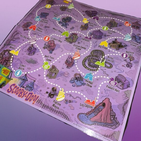 Open Box Scooby-doo Fright at the Fun Park Game Complete - Picture 4 of 12
